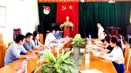 Ban TNCN & ĐT - Trung ương Đoàn làm việc với Trung tâm hướng nghiệp, dạy nghề và giới thiệu việc làm thanh niên Thanh Hóa