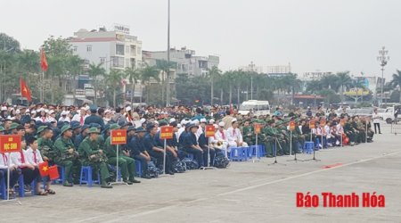 Tưng bừng ngày hội tòng quân năm 2019