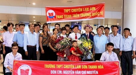 Trường THPT chuyên Lam Sơn ghi dấu trên đấu trường quốc tế