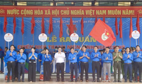 Thanh Hoá: Ra quân Chiến dịch thanh niên tình nguyện hè năm 2023