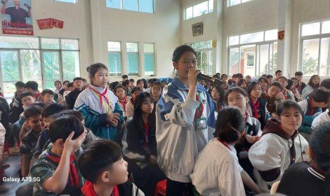 Tập huấn kỹ năng phòng, chống bạo lực và xâm hại cho thiếu nhi huyện Quan Sơn