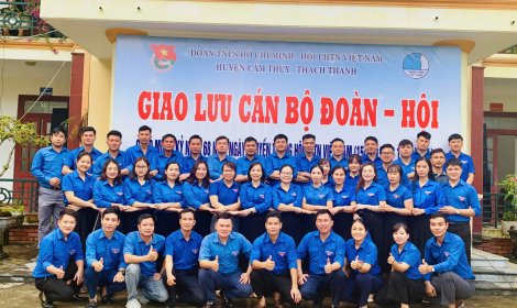  Đoàn - Hội huyện Thạch Thành - Cẩm Thuỷ phối hợp tổ chức các hoạt động kỷ niệm 68 năm ngày thành lập Hội LHTN Việt Nam.