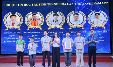 HỘI THI TIN HỌC TRẺ TỈNH THANH HOÁ NĂM 2025