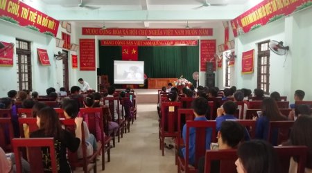 Huyện đoàn Hậu Lộc: phối hợp tổ chức Hội nghị giới thiệu việc làm và tư vấn xuất khẩu lao động cho ĐVTN