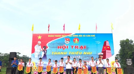 Như Thanh: Chỉ đạo Hội đồng Đội 02 xã Phú Nhuận, Cán Khê tổ chức Khai mạc Hội trại hè thiếu nhi năm 2019.