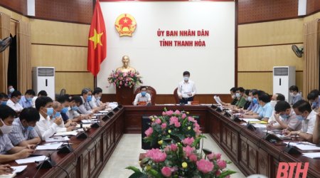Thanh Hoá họp trực tuyến toàn tỉnh về công tác phòng chống dịch COVID-19: Triển khai nhiều giải pháp trong tình hình mới