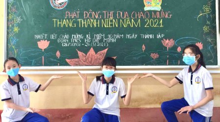 Hội đồng Đội huyện Quảng Xương sôi nổi các hoạt động hưởng ứng Tháng thanh niên năm 2021