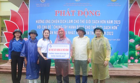 Phát động hưởng ứng Chiến dịch làm cho thế giới sạch hơn năm 2023