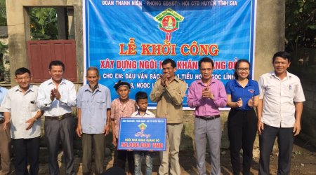 Tĩnh Gia: tổ chức Lễ khởi công xây dựng "Ngôi nhà khăn Quàng đỏ" năm học 2018 – 2019.