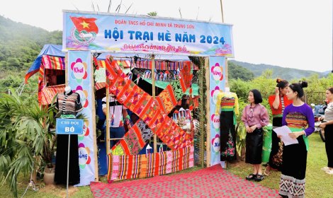 HUYỆN ĐOÀN QUAN HOÁ phối hợp tổ chức Trại Hè năm 2024