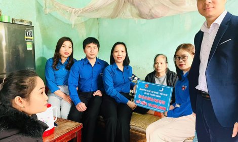 ĐOÀN - HỘI HUYỆN THẠCH THÀNH CHIA SẺ YÊU THƯƠNG, CHUNG TAY THỰC HIỆN CUỘC VẬN ĐỘNG HỖ TRỢ XÂY DỰNG NHÀ Ở CHO HỘ NGHÈO, HỘ GĐ CHÍNH SÁCH, HỘ KHÓ KHĂN VỀ NHÀ Ở,