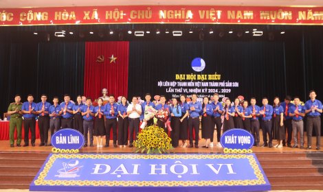 Đại hội Hội LHTN Việt Nam thành phố Sầm Sơn lần thứ VI,  nhiệm kỳ 2024 - 2029 thành công tốt đẹp