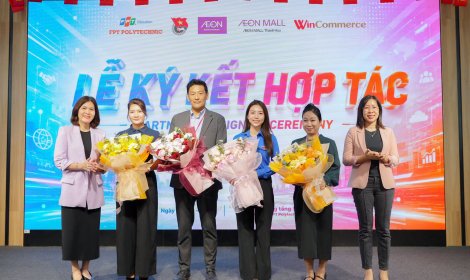 ĐOÀN TNCS HỒ CHÍ MINH TỈNH THANH HÓA VÀ FPT POLYTECHNIC THANH HÓA KÝ KẾT THỎA THUẬN HỢP TÁC GIAI ĐOẠN 2026 - 2030