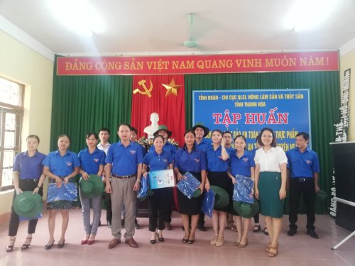 Ra mắt clb TNXK đảm bảo vệ sinh ATTP tại huyện Nga Sơn.jpg