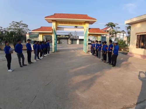 Cổng trường an to&agrave;n Ba Đ&igrave;nh, Nga Sơn.JPG