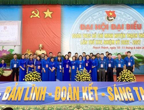 ảnh 8 Ra mắt Ban Chấp h&agrave;nh huyện đo&agrave;n Cẩm Thủy kh&oacute;a XXV, nhiệm kỳ 2022 - 2027.jpg