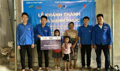 Khánh thành và bàn giao “Ngôi nhà hạnh phúc” cho thiếu nhi có hoàn cảnh khó khăn tại xã Mường Chanh tỉnh Thanh Hóa