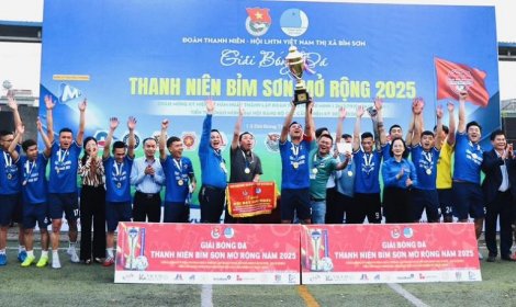 BẾ MẠC GIẢI BÓNG ĐÁ THANH NIÊN BỈM SƠN MỞ RỘNG NĂM 2025.   