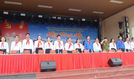KHAI MẠC HỘI TRẠI HÈ THANH THIẾU NHI PHƯỜNG TĨNH GIA NĂM 2026