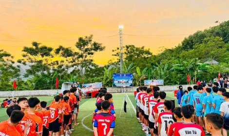 ĐOÀN XÃ THANH QUÂN TỔ CHỨC THÀNH CÔNG GIẢI BÓNG ĐÁ THIẾU NHI NĂM 2026
