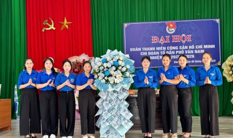 ĐẠI HỘI CHI ĐOÀN PHỐ VĂN NAM NHIỆM KỲ 2025 – 2026