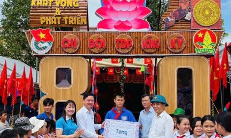 HỘI TRẠI HÈ TRUYỀN THỐNG THANH THIẾU NHI PHƯỜNG NGỌC SƠN NĂM 2025 THÀNH CÔNG TỐT ĐẸP