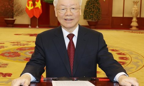 Lời chúc Tết Xuân Quý Mão 2023 của Tổng Bí thư Nguyễn Phú Trọng