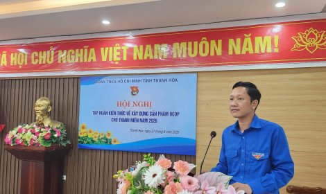 HỘI NGHỊ TẬP HUẤN KIẾN THỨC VỀ XÂY DỰNG SẢN PHẨM OCOP CHO THANH NIÊN NĂM 2026