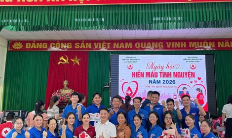 TUỔI TRẺ HOẰNG CHÂU LAN TỎA NGHĨA TÌNH TỪ NHỮNG GIỌT MÁU HỒNG